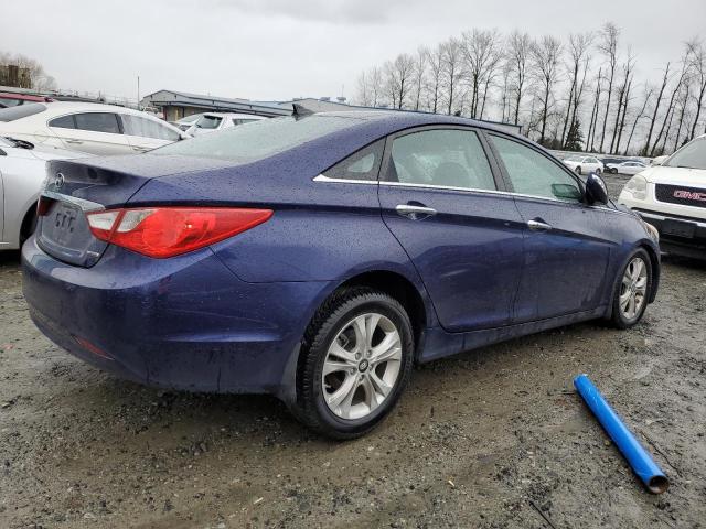 5NPEC4AC6CH497740 - 2012 HYUNDAI SONATA SE BLUE photo 3