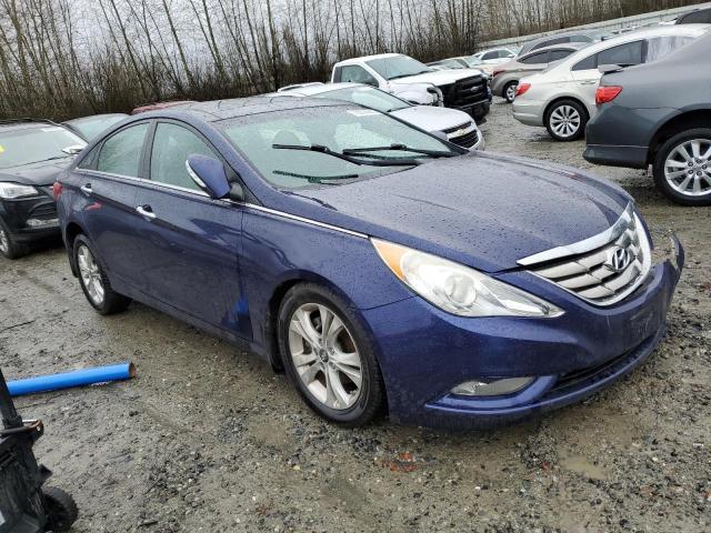 5NPEC4AC6CH497740 - 2012 HYUNDAI SONATA SE BLUE photo 4