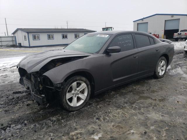 2C3CDXBG5DH624595 - 2013 DODGE CHARGER SE GRAY photo 1