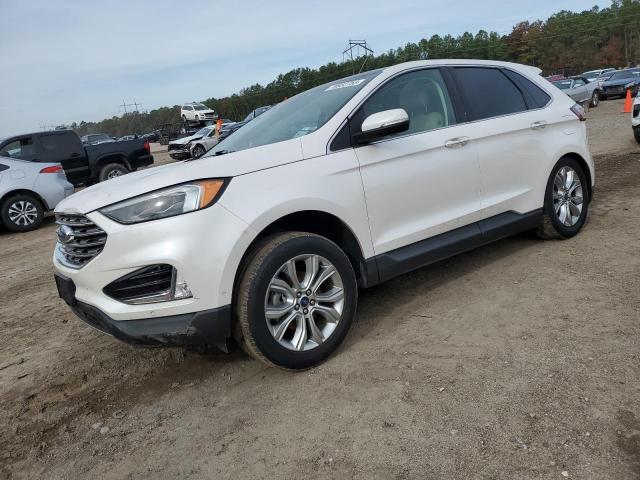 2FMPK3K94KBB20192 - 2019 FORD EDGE TITANIUM WHITE photo 1