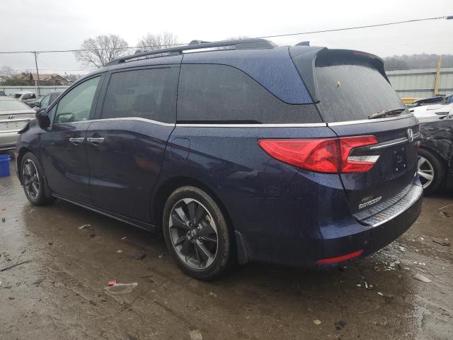 5FNRL6H90NB025946 - 2022 HONDA ODYSSEY ELITE Կապույտ լուսանկար 2