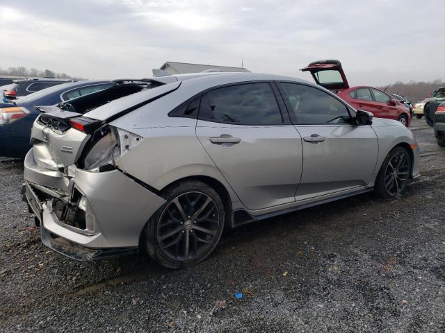 SHHFK7H94LU224571 - 2020 HONDA CIVIC SPORT TOURING SILVER photo 3