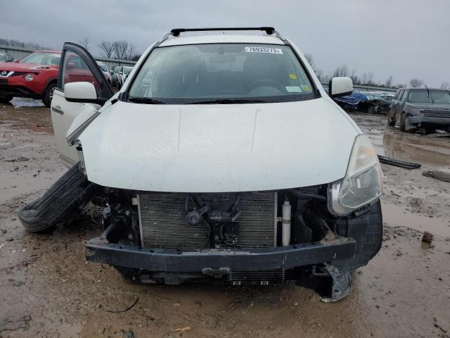 JN8AS5MV9CW355093 - 2012 NISSAN ROGUE S WHITE photo 5