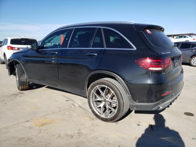 W1N0G8DB9LF789443 - 2020 MERCEDES-BENZ GLC 300 BLACK photo 2