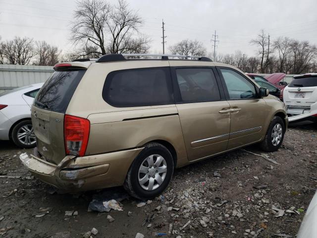 KNDMC233876023303 - 2007 HYUNDAI ENTOURAGE GLS TAN photo 3