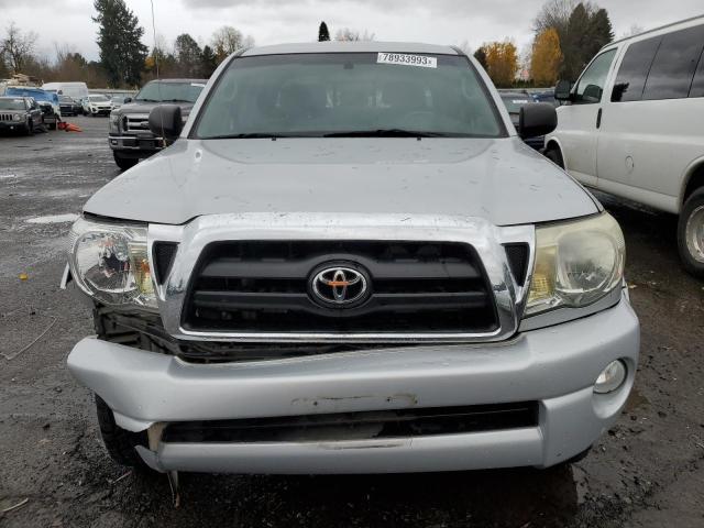 5TEKU72N66Z231668 - 2006 TOYOTA TACOMA DOUBLE CAB PRERUNNER LONG BED SILVER photo 5