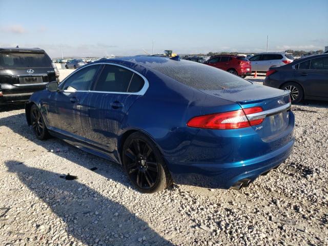 SAJWA0JCXDMS61538 - 2013 JAGUAR XF R BLUE photo 2