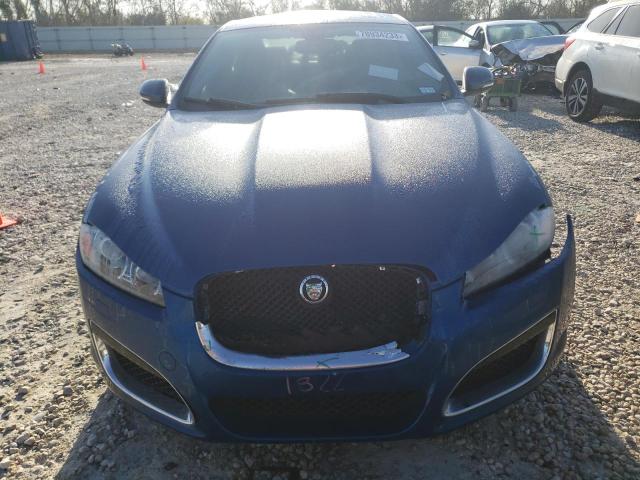 SAJWA0JCXDMS61538 - 2013 JAGUAR XF R BLUE photo 5