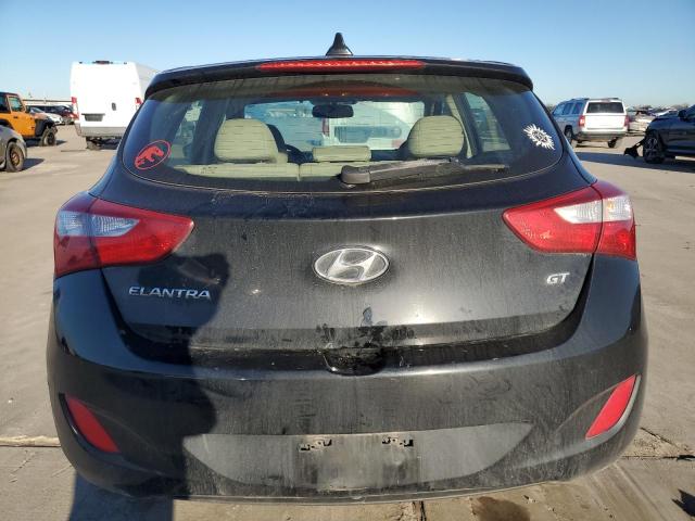 KMHD35LE3DU065349 - 2013 HYUNDAI ELANTRA GT BLACK photo 6