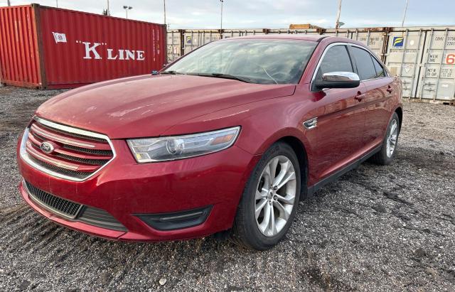 1FAHP2F80DG217445 - 2013 FORD TAURUS LIMITED RED photo 2