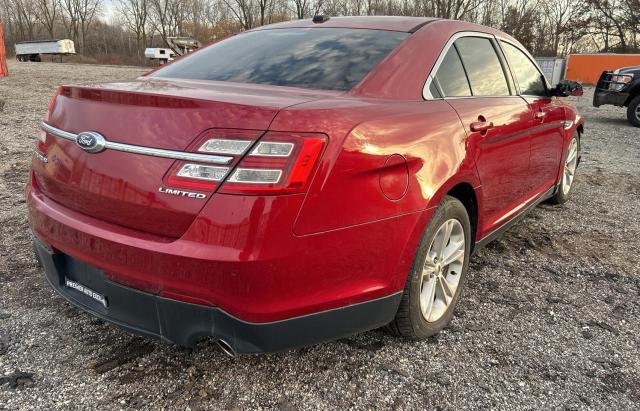 1FAHP2F80DG217445 - 2013 FORD TAURUS LIMITED RED photo 4