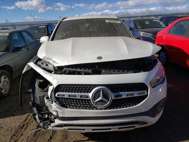 W1N4N4HB4MJ185307 - 2021 MERCEDES-BENZ GLA 250 4MATIC WHITE photo 5