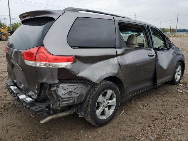 5TDKK3DC8ES450167 - 2014 TOYOTA SIENNA LE SILVER photo 3