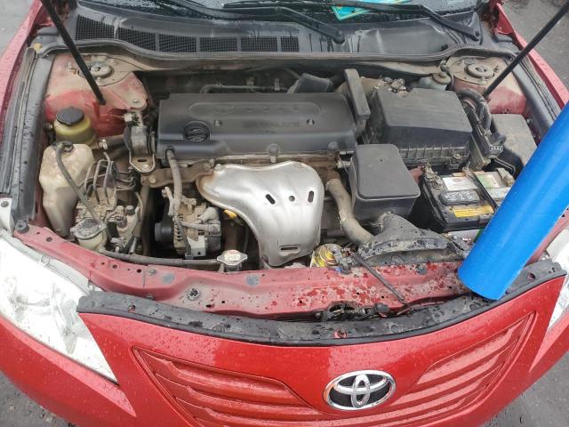 4T1BE46K39U314544 - 2009 TOYOTA CAMRY BASE BURGUNDY photo 11