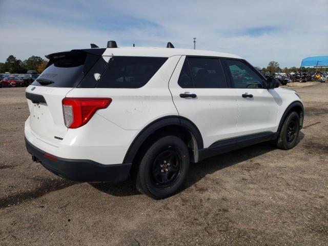 1FM5K8AB5MGA86803 - 2021 FORD EXPLORER POLICE INTERCEPTOR WHITE photo 3