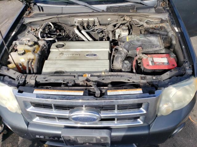 1FMCU49H18KD57569 - 2008 FORD ESCAPE HEV GRAY photo 11