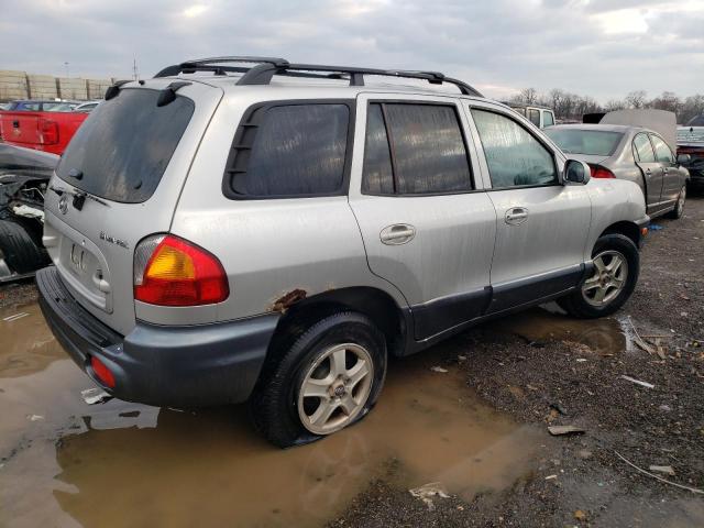 KM8SB12BX4U834858 - 2004 HYUNDAI SANTA FE GL GRAY photo 3