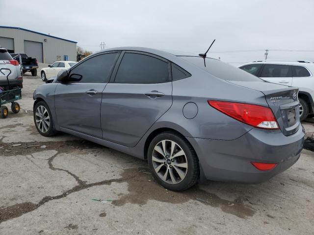 KMHCT4AE6HU254205 - 2017 HYUNDAI ACCENT SE GRAY photo 2