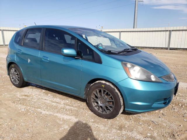 JHMGE8G32CC006978 - 2012 HONDA FIT TEAL photo 4