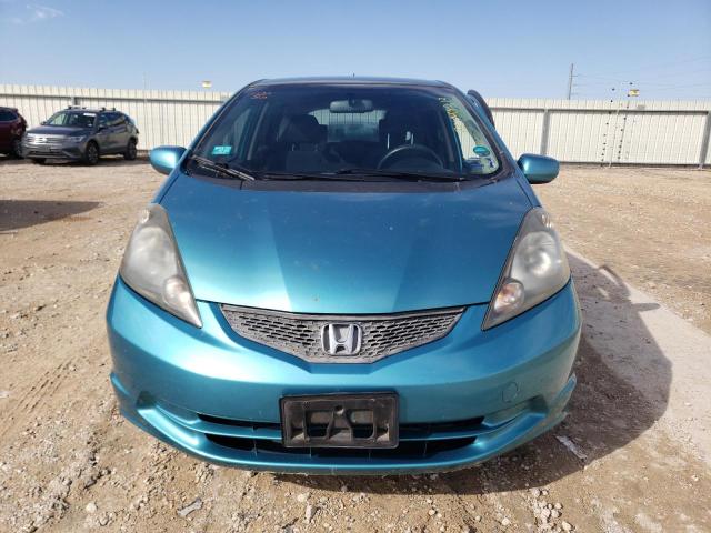 JHMGE8G32CC006978 - 2012 HONDA FIT TEAL photo 5