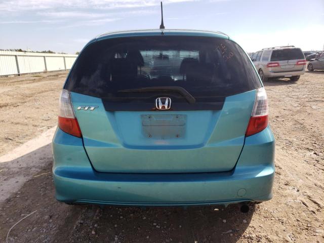 JHMGE8G32CC006978 - 2012 HONDA FIT TEAL photo 6