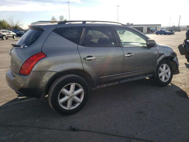 JN8AZ08W95W430718 - 2005 NISSAN MURANO SL GRAY photo 3