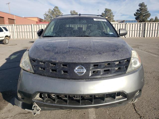 JN8AZ08W95W430718 - 2005 NISSAN MURANO SL GRAY photo 5