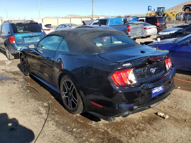 1FATP8UH1M5122680 - 2021 FORD MUSTANG BLACK photo 2