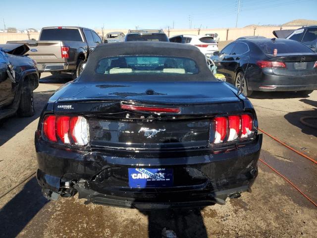 1FATP8UH1M5122680 - 2021 FORD MUSTANG BLACK photo 6