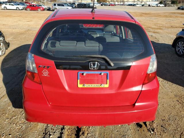 JHMGE8H36DC061336 - 2013 HONDA FIT RED photo 6