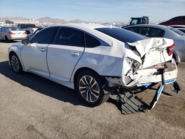 1HGCV3F15MA001288 - 2021 HONDA ACCORD HYBRID WHITE photo 2