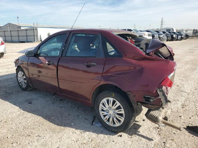 1FAFP34N47W363699 - 2007 FORD FOCUS ZX4 BURGUNDY photo 2