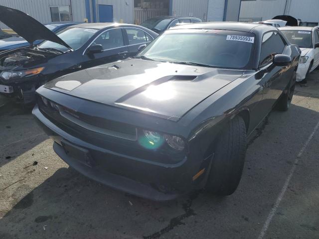 2C3CDYAG2EH195196 - 2014 DODGE CHALLENGER SXT BLACK photo 1