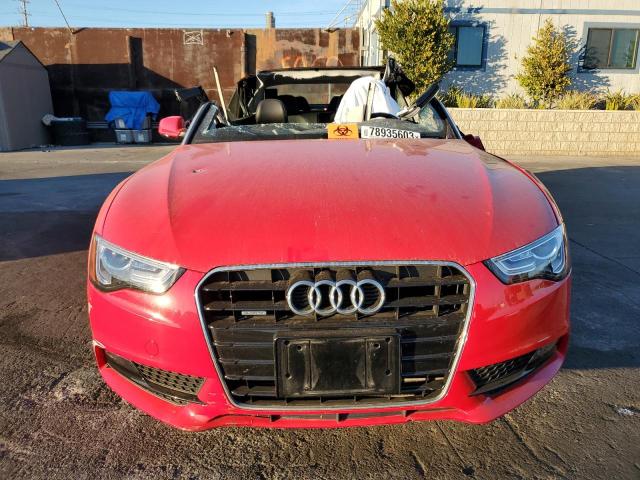 WAUCFAFH1FN001200 - 2015 AUDI A5 PREMIUM RED photo 5