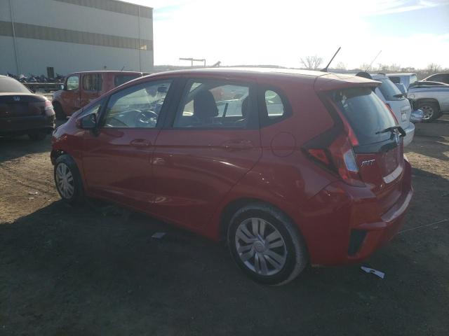 JHMGK5H52GX045186 - 2016 HONDA FIT LX RED photo 2