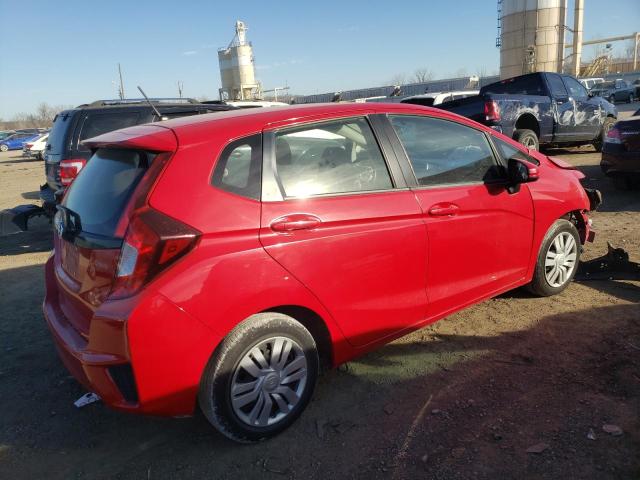 JHMGK5H52GX045186 - 2016 HONDA FIT LX RED photo 3