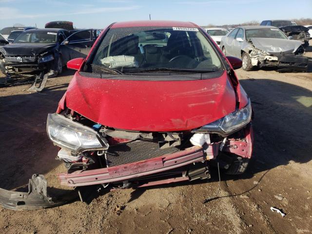 JHMGK5H52GX045186 - 2016 HONDA FIT LX RED photo 5