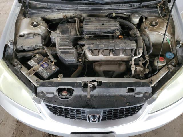 1HGEM22165L061596 - 2005 HONDA CIVIC DX VP Gümüş foto 11