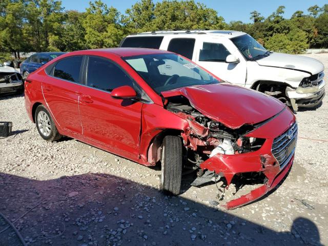 3KPC24A66ME144859 - 2021 HYUNDAI ACCENT SE RED photo 4