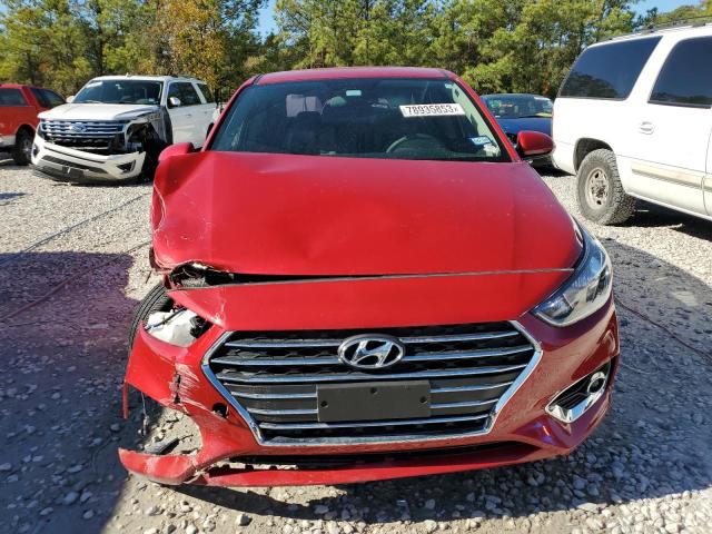 3KPC24A66ME144859 - 2021 HYUNDAI ACCENT SE RED photo 5