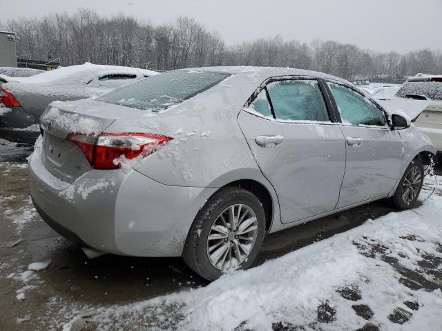 2T1BURHEXFC297388 - 2015 TOYOTA COROLLA L SILVER photo 3