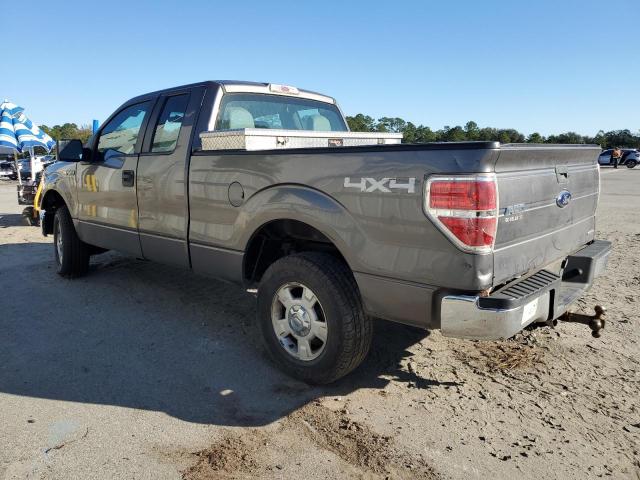 1FTFX1EF3DFA01199 - 2013 FORD F150 SUPER CAB GRAY photo 2