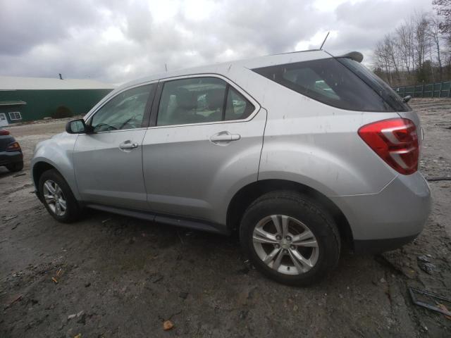 2GNALBEK1H1559792 - 2017 CHEVROLET EQUINOX LS SILVER photo 2