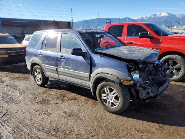 JHLRD78803C015683 - 2003 HONDA CR-V EX BLUE photo 4