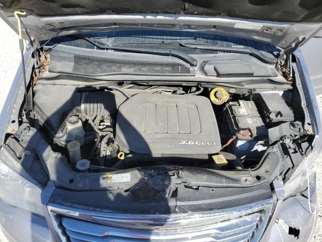 2C4RC1BG8ER395637 - 2014 CHRYSLER TOWN & COU TOURING GRAY photo 12