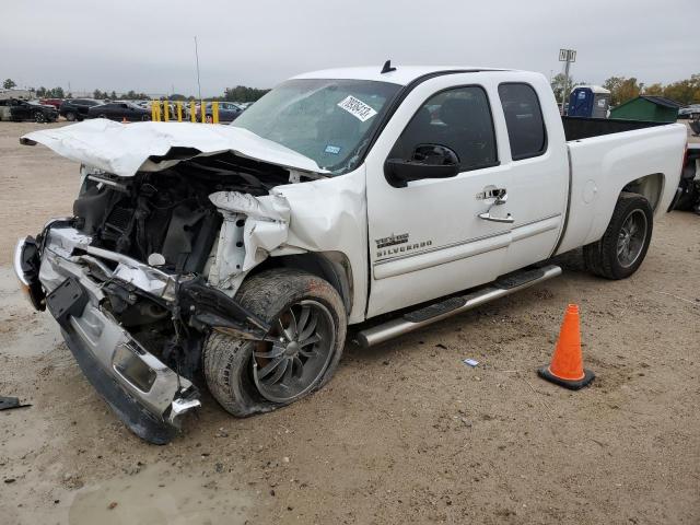 1GCRCSE01CZ312640 - 2012 CHEVROLET SILVERADO C1500 LT WHITE photo 1