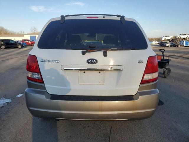 KNDJD733065643807 - 2006 KIA SORENTO EX WHITE photo 6