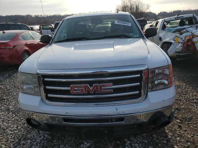 3GTP1VE0XDG100237 - 2013 GMC SIERRA C1500 SLE WHITE photo 5