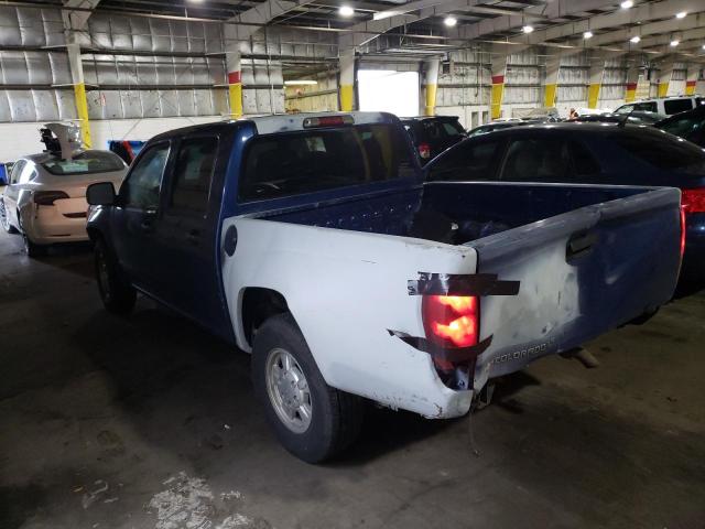 1GCCS136058257178 - 2005 CHEVROLET COLORADO BLUE photo 2