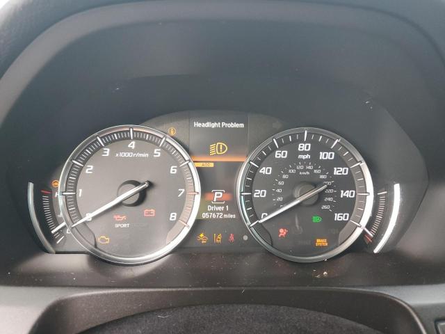 19UUB2F49LA004520 - 2020 ACURA TLX TECHNOLOGY ნაცრისფერი ფოტო 9